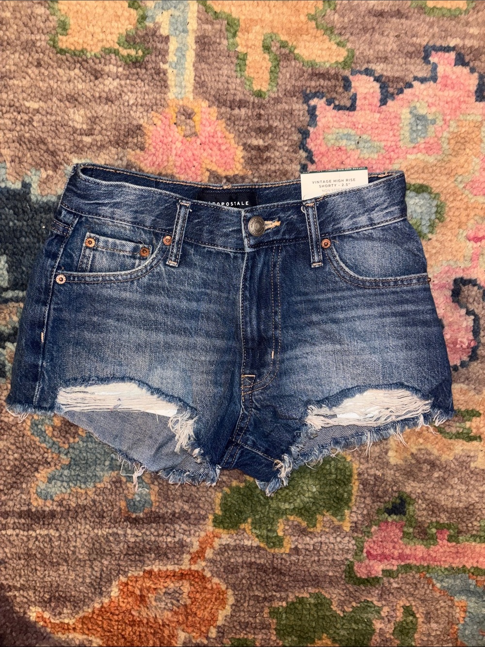 Aeropostale | Vintage High Rise | Shorty 2.5” | No Stretch